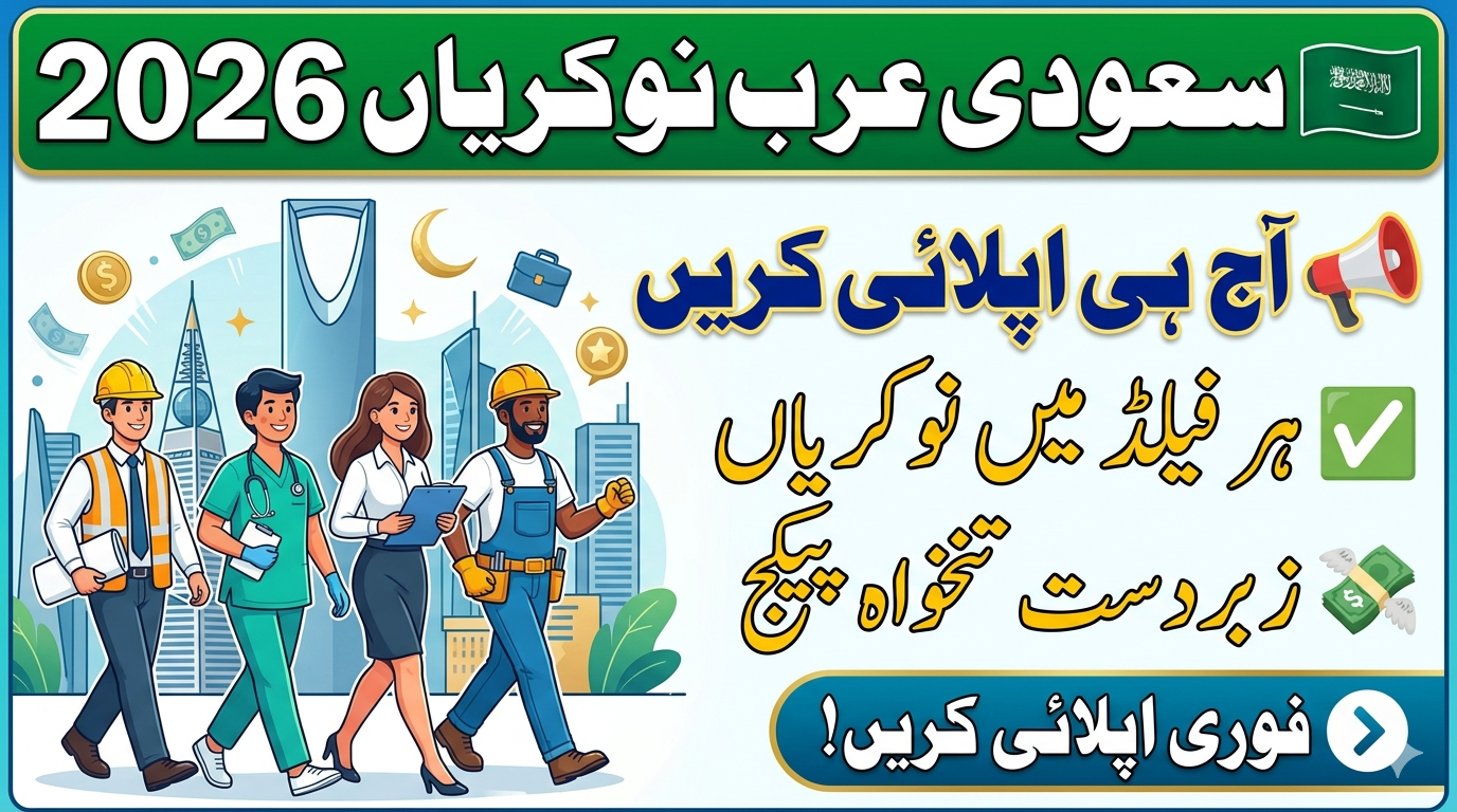 Multiple Jobs in Saudia Arabia 2026 Apply Now